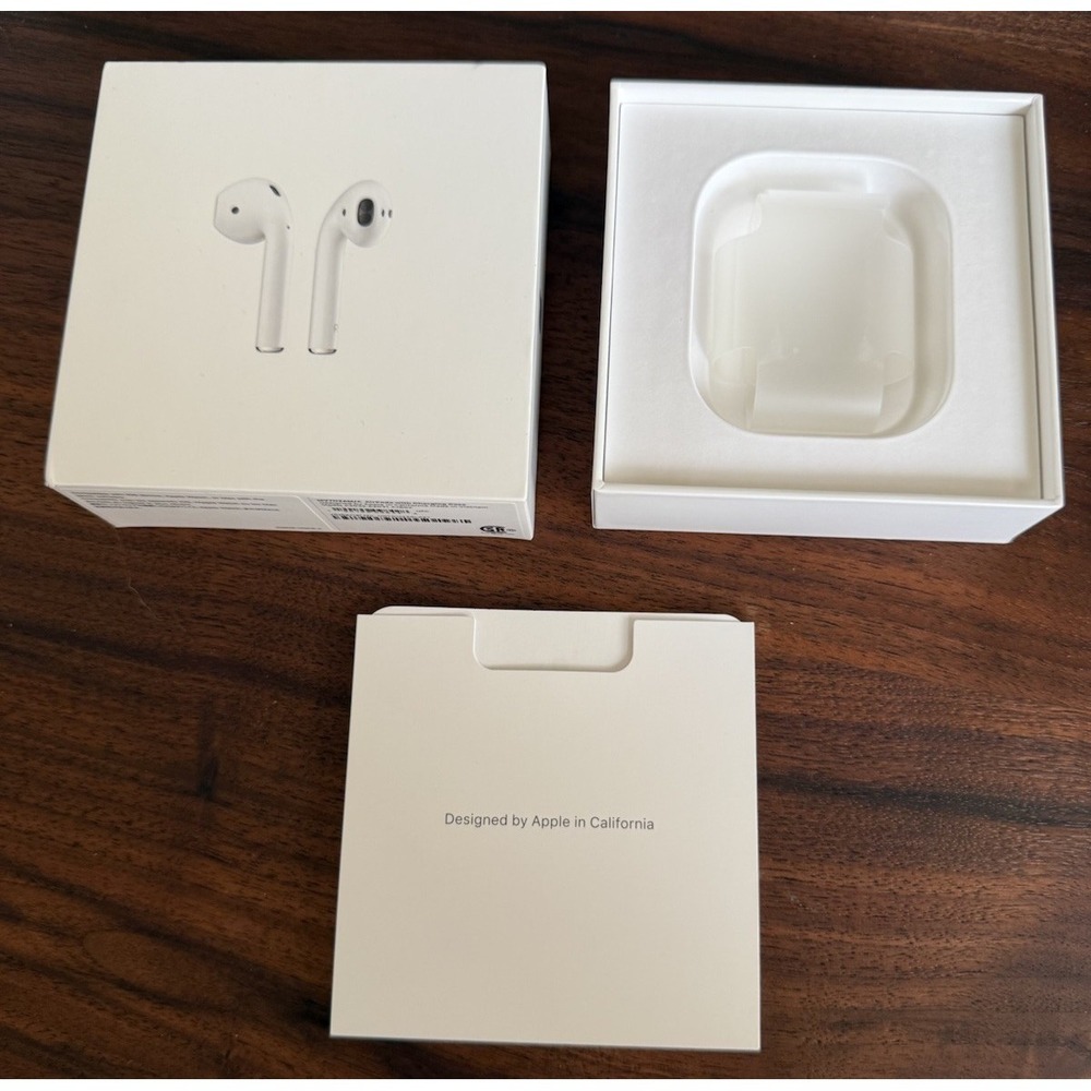 Empty Box Only Apple AirPods A2032 A2031 A1602 OEM Original BOX ONLY!!!